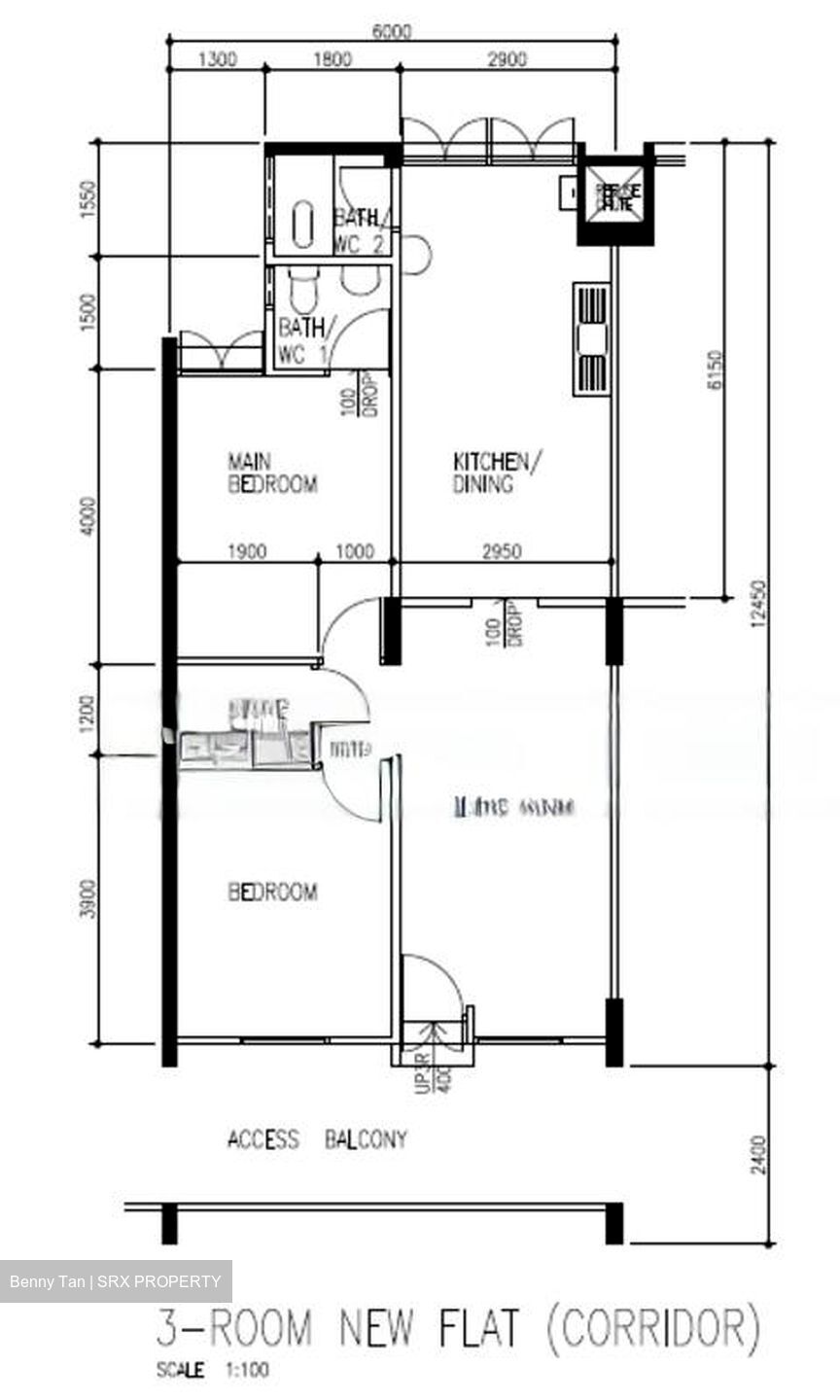 Blk 218 Bedok North Street 1 (Bedok), HDB 3 Rooms #523795151